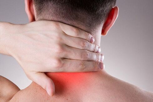 Osteocondrosis de cuello dolor